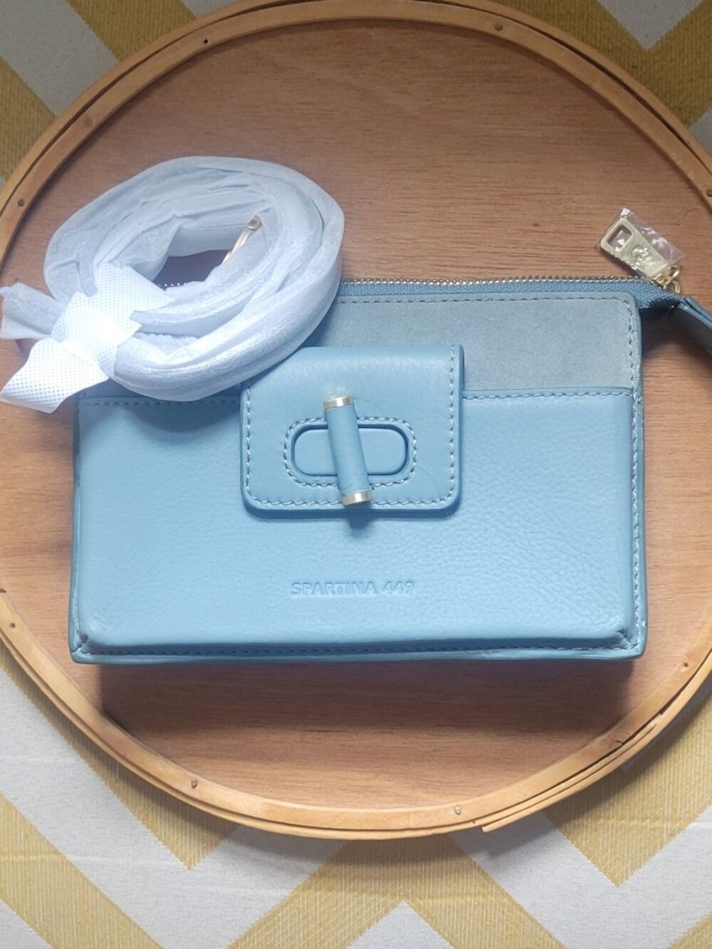 Spartina 449 Siren Lindsay Phone Crossbody - Slate Blue
